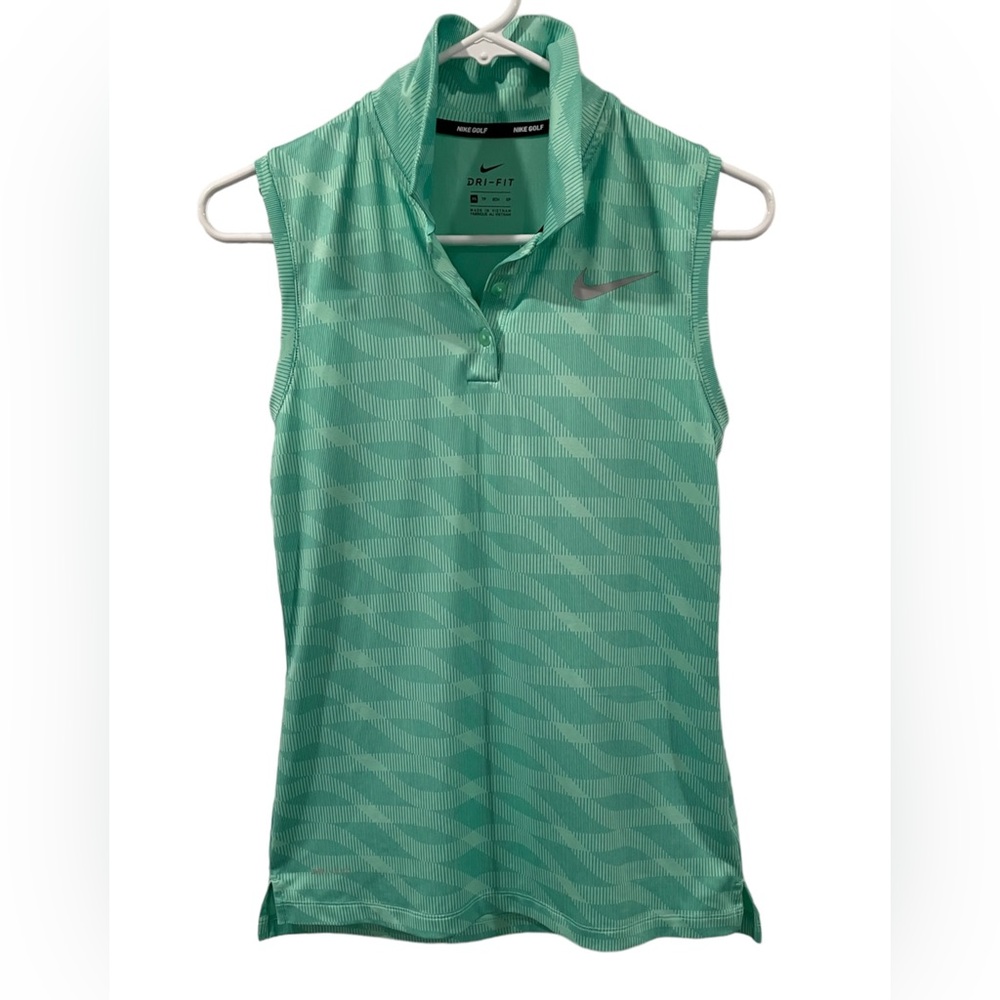 NIKE WOMENS DRI FIT GOLF TOP, XS